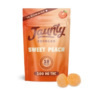 Jaunty - Jaunty - Sweet Peach - 100mg - Edible