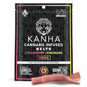 KANHA - Kanha - Strawberry Lemonade Belts - 100mg