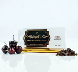 Midnights Roots - 200mg Midnight Bar - Cherry Dark Chocolate