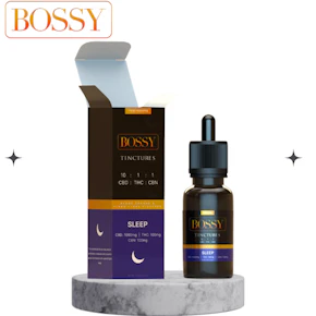 Bossy Drop Sleep Tincture 1000:CBD 100:THC 100:CBN