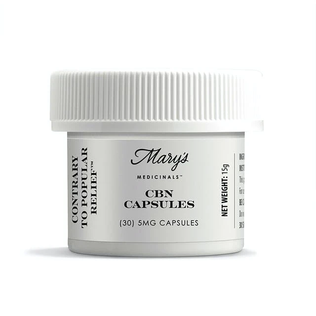 Mary's Medicinals™ - CBN Capsules (5 Count) Main Image