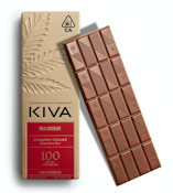 KIVA: Milk Chocolate Bar Edible 20-Piece/100mg (H)