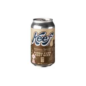 KEEF - Bubba Kush Root Beer | Root Beer (Single) 12oz 10mg THC | Keef