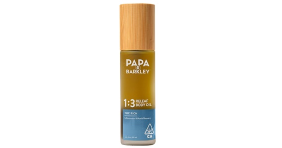 PAPA & BARKLEY - Papa & Barkley - 1:3 THC Rich Releaf Body Oil - 60ml