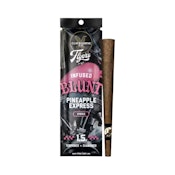 CLAYBOURNE Pineapple Express 1. (H) Infused Blunt Packs 1.5g