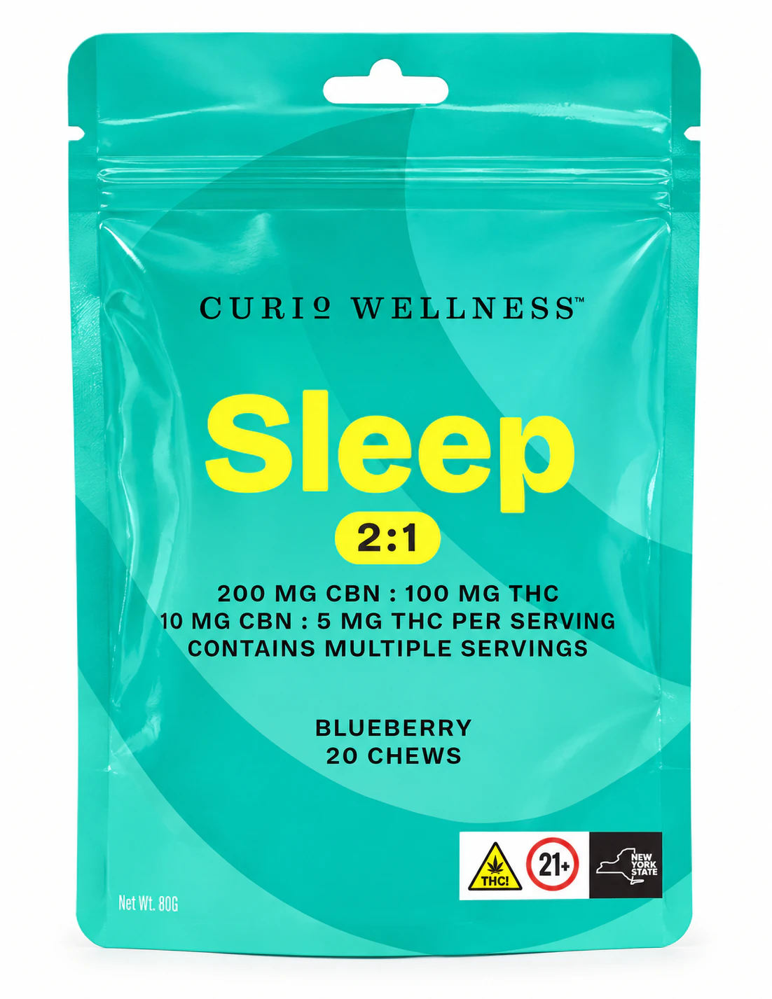 Curio Wellness™ - Curio | Sleep | Blueberry | 20pk Main Image