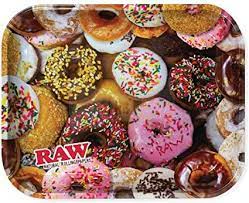 Raw  - Raw - Donut Metal Rolling Tray 11" x 13.5" Main Image