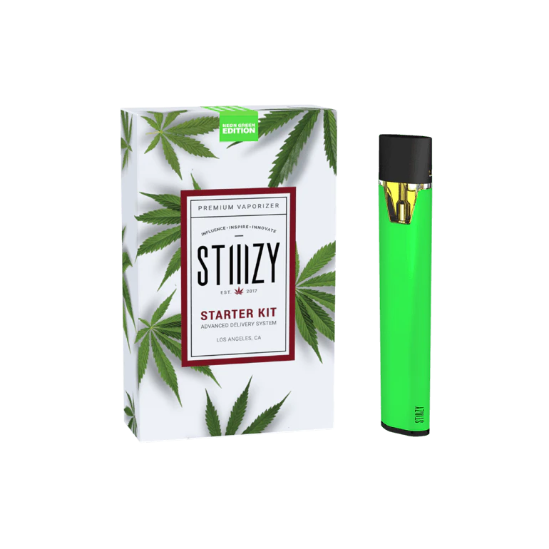 STIIIZY - Stiiizy Starter Kit Battery - Neon Green Main Image