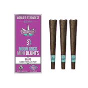 Presidential Moonrock - Mini - Grape (I) -  Infused Blunt - 3 Pack - 2.1g