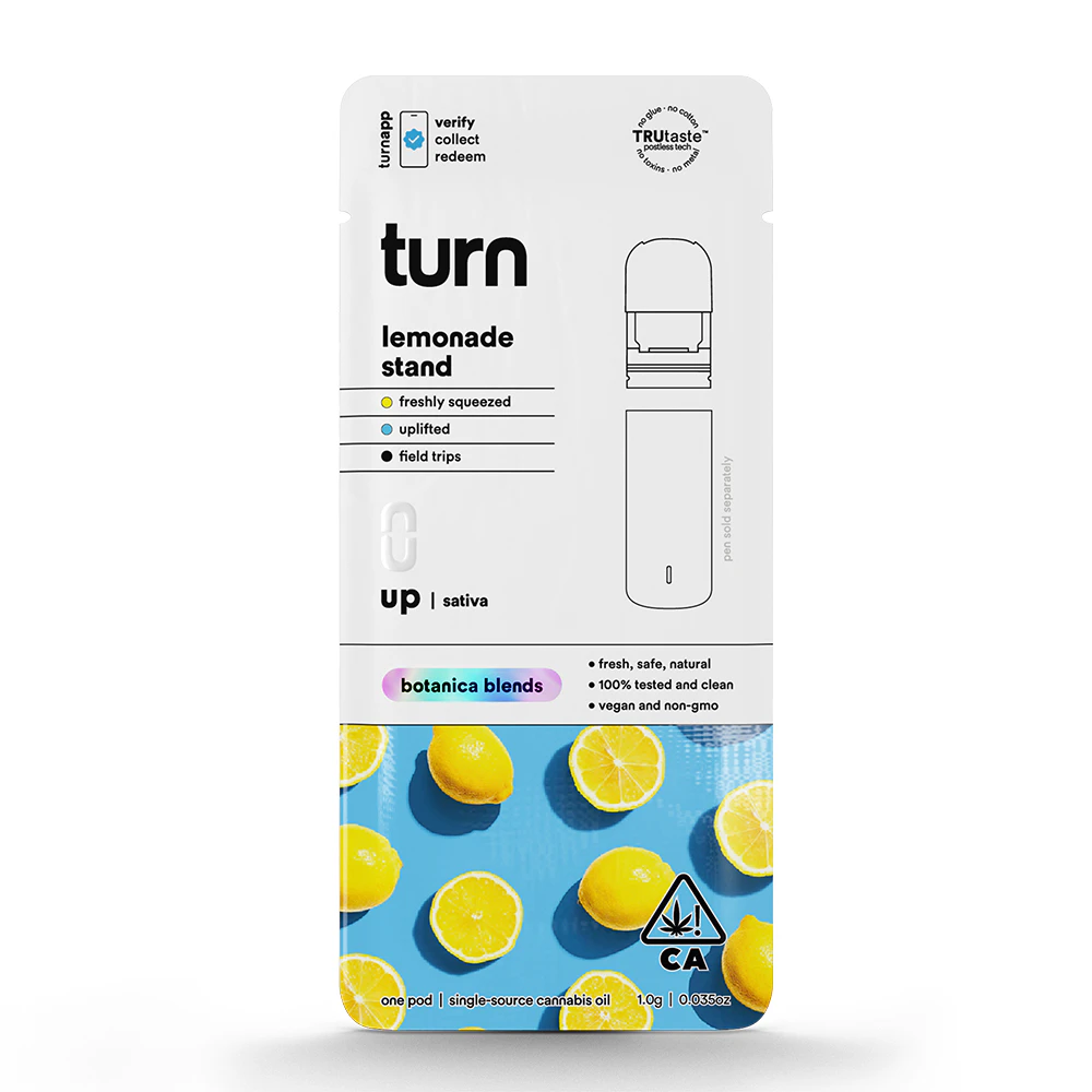 turn - TURN | LEMONADE STAND - POD | CARTRIDGE | 1G Main Image