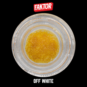 Off White- Faktor - 1g Live Resin