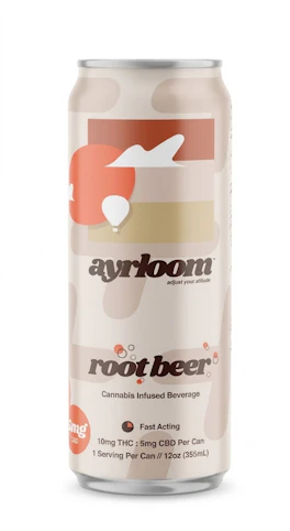 ayrloom - Root Beer "UP" Cannabis Infused Beverage 10mg THC: 5mg CBD/Can - Ayrloom    -w0