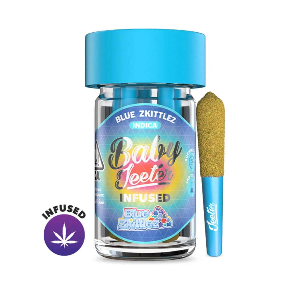 Jeeter - Jeeter - Blue ZKZ - 5pk 0.5g Infused Pre-Rolls Main Image