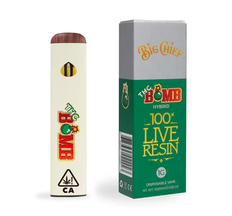 Big Chief Extracts - THC Bomb (H) | 1g Disposable | Big Chief Main Image