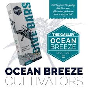 Ocean Breeze Cultivators LLC - Berries & Cream White Chocolate Dive Bar - 100mg - Ocean Breeze