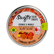 Swifts | Orange & Mango Sours | Hard Candy | 20pk | 200mg THC:CBD 1:1