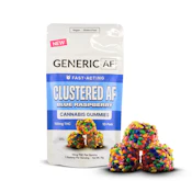 Generic AF | Clusters | Blue Raspberry | 100mg 10pk