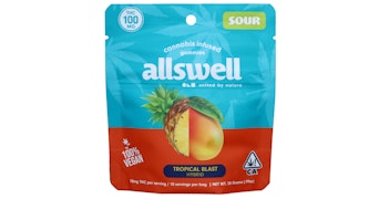 Allswell - Tropical Blast Gummies - 100mg 