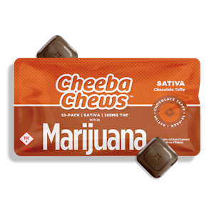 CHEEBA CHEW - CHEEBA CHEW CHOCOLATE UPLIFTING 100MG