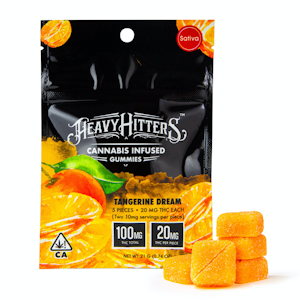 Heavy Hitters - Heavy Hitters Gummies 100mg Tangerine Dream $25