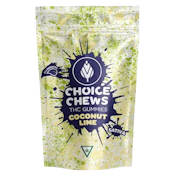 Choice Chews | Coconut Lime (S) - Gummies 20pk 100mg