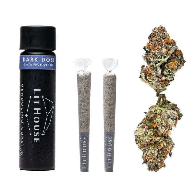 LIT HOUSE - Dark Dosi Preroll Pack (1g) Main Image