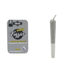 Fuzzies - *Promo Only* 3.5g Pink Cookies Pre-Roll Pack (.7g - 5 pack) - Fuzzies Naked Mini Distillate - Sublime