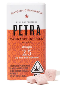 Kiva - Kiva- Petra Mints Saigon Cinnamon - 100mg