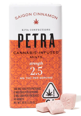 Kiva - Kiva- Petra Mints Saigon Cinnamon - 100mg Main Image