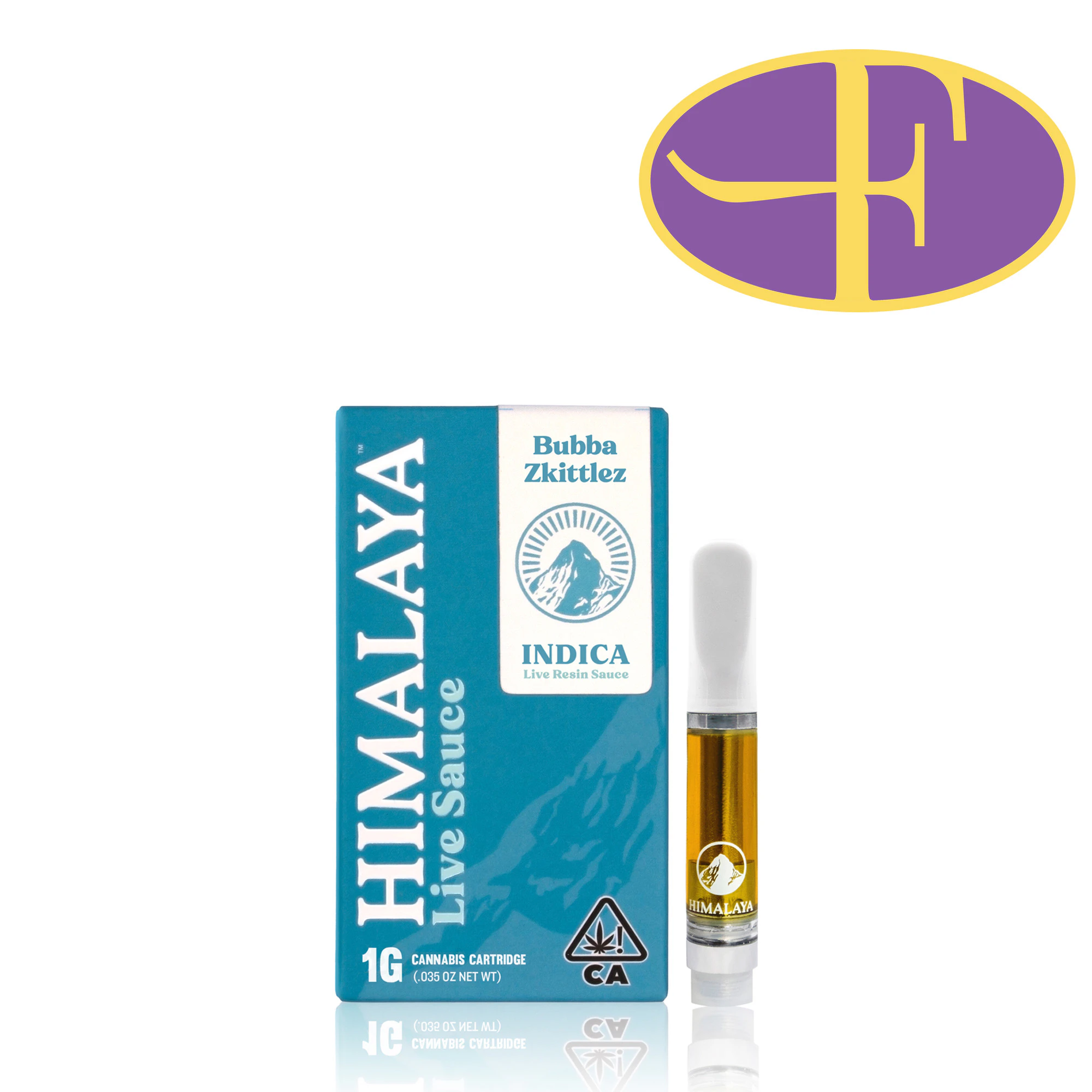 HIMALAYA - Bubba Zkittlez Live Resin Cartridge Main Image