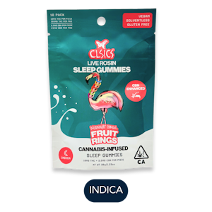 CLSICS - CLSICS - Fruit Rings Midnight Cereal - CBN - Gummies - 10pk - 100mgTHC 25mgCBN