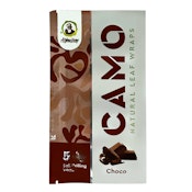 Camo Natural Leaf Wrap - Choco