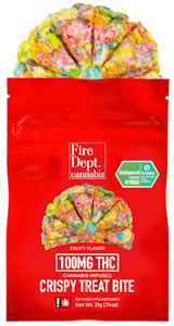 FIRE DEPT. CANNABIS - Fruity Crispy Treat, Rosin Infused, Hybrid