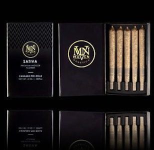 Maven - [Maven] Preroll 5 Pack - 2.5g - Orange Sapphire (S)