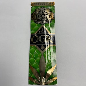 Billionaire - OGK Hemp Wraps (2pk)