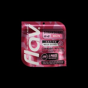 FLAV - Flav | Mega Strawberry  Belts | Live Resin | 2 Pieces