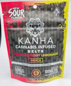 Kanha - Sour Strawberry Lemonade Belt ( INDICA) 100mg