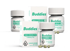 Buddies - THC Capsule 10mg - 60pc