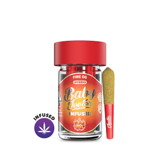 JEETER - Jeeter - Fire OG - 5pk Infused PreRolls