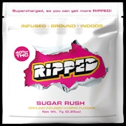 RIPPED | Sugar Rush | 7G Preground Infused Flower