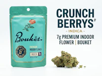 Crunch Berrys -Indica- 26.00% THC | 7g Premium Indoor Flower | Bouket   AF8 BACK