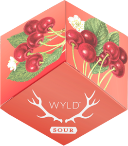 WYLD - Wyld Sour Cherry  Indica Gummies 100mg
