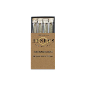 Henry's Original - Henry's Original - Coast CBD Preroll 4 Pack 2g