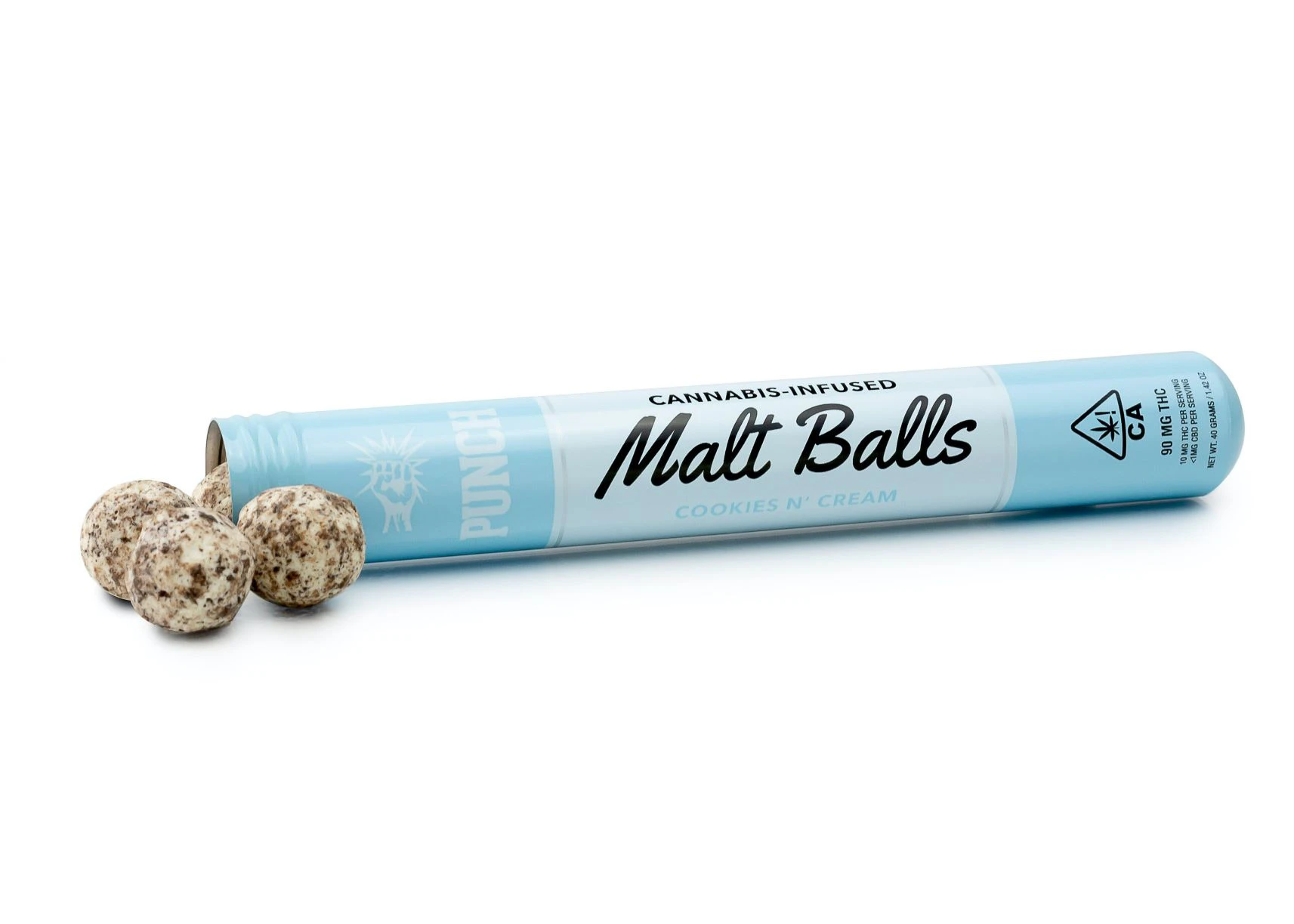 Punch Edibles - Punch Edibles - 100mg Malt Balls - Cookies N' Cream Main Image