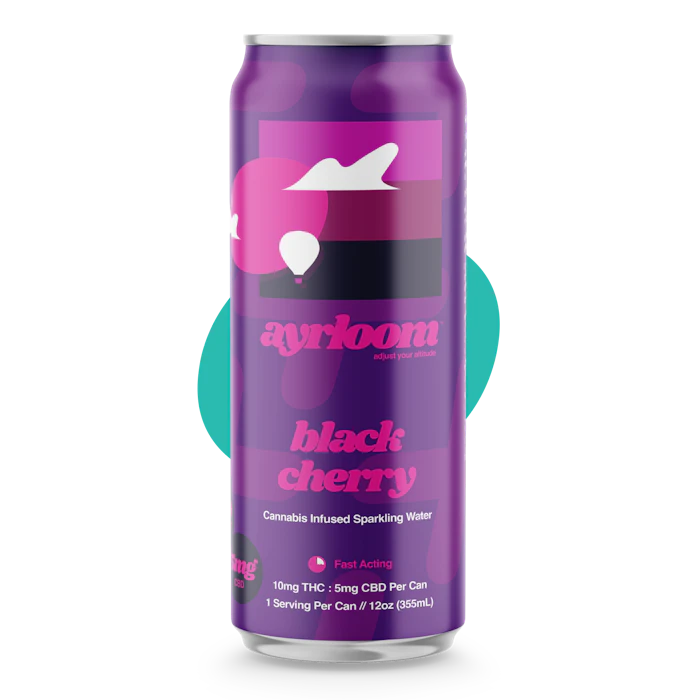 ayrloom - Ayrloom | Black Cherry Cider | Carbonated Beverage | 10mg | 12 fl oz Main Image
