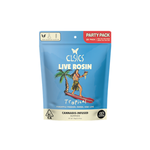 CLSICS - Tropical (Live Rosin) Gummies - 100mg (H) - CLSICS