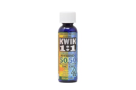 Kwik - Kwik - Lemon Haze Infused Shots - 100mg THC & CBD - Kwik 1:1