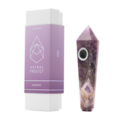 AMETHYST GEMSTONE PIPE - ASTRAL PROJECT