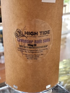 High Tide Lavender Bath Salts - 100mg CBD