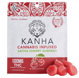 KANHA - [Kanha] THC Gummies - 100mg - Cherry (S)
